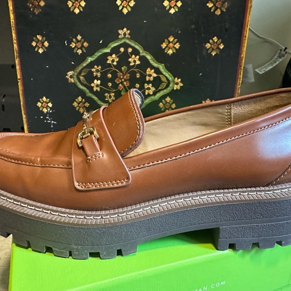 Sam Edelman Brown Laurs Loafers 8 1/2 - Picture 7 of 11